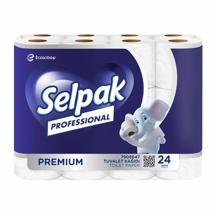 Selpak Professional Premium Toilet Paper 24 Rolls