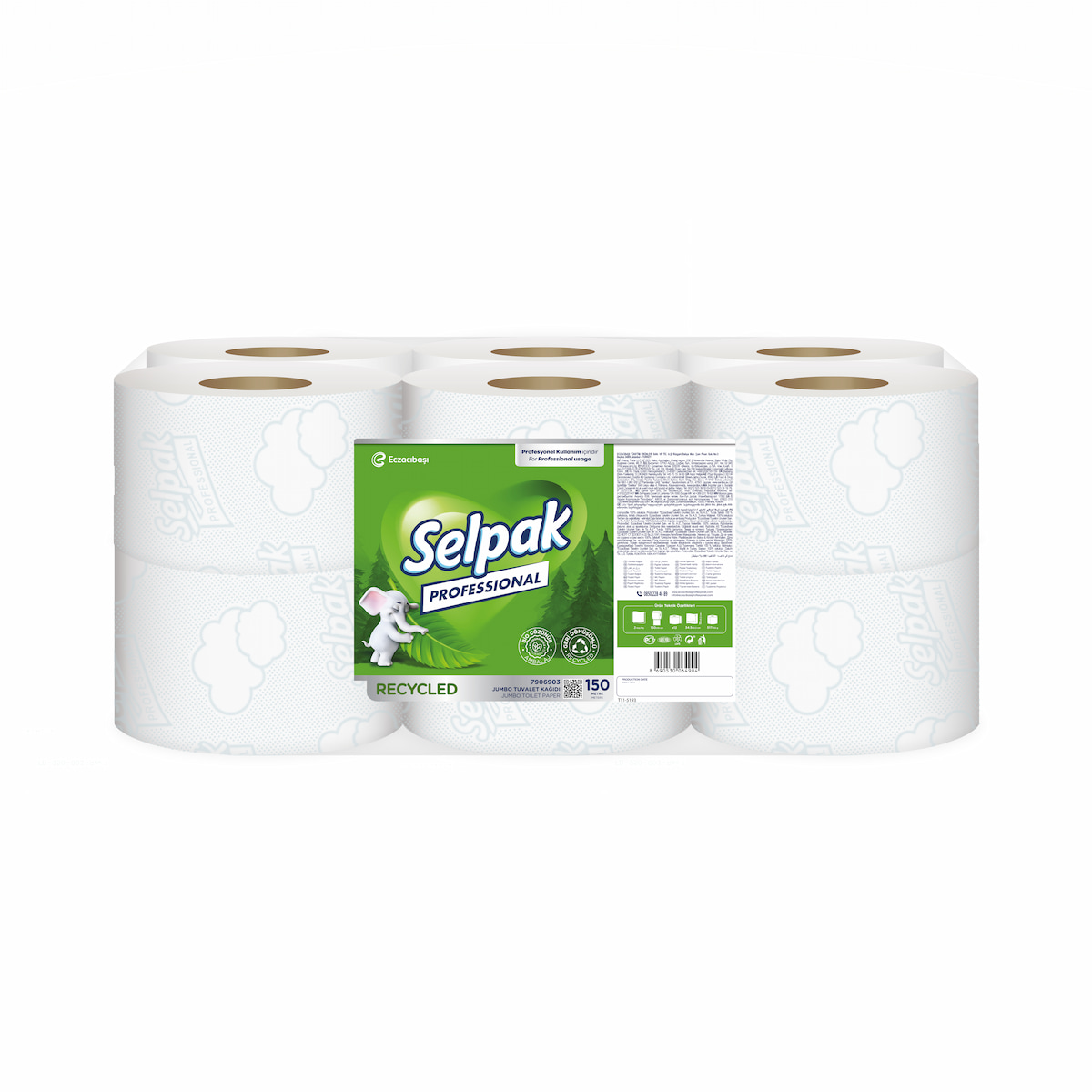 Selpak Professional Recycled Jumbo Tuvalet Kağıdı